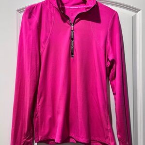 Juicy Couture sport pink pullover top brushed fleece